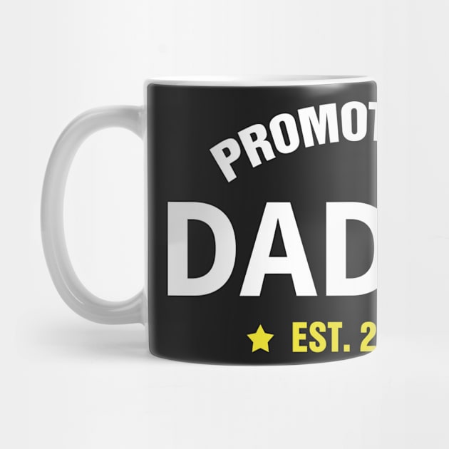 PROMOTED TO DADDY EST 2018 gift ideas for family by bestsellingshirts